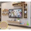 Kệ Tivi Treo Tường Phòng Khách Hiện Đại Juno Sofa CTBST68 KT 117x15x116 cm 