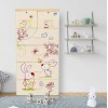 Tủ nhựa 5 tầng Qui Phúc KID màu hột gà mẫu Con Thỏ KT 600 x 470 x 1300 mm _ Juno Sofa hàng lắp sẵn