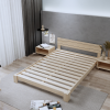 Giường ngủ gỗ CT05 Juno Sofa màu tự nhiên 160 x 200 cm