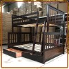 Giường tầng Tundo trên 1m2 dưới 1m4 kèm 2 hộc tủ màu lựa chọn