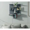 Kệ Gỗ Trang Trí Treo Tường 9 Tầng  Juno Sofa CTKT513 KT 59 x 75 x 21.7cm 