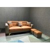 Sofa phòng khách Juno sofa icon3 NK2025 KT 1m8 tựa đầu bật kèm 2 đôn