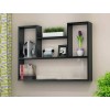 Kệ Giá Sách Treo Tường Sáng Tạo Với Kết Cấu Giấu Chân Chắc Chắn Juno Sofa CTKT182 KT 62x 90x 15cm