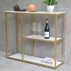 Bàn console POSY khung sắt mặt đá Juno sofa CST043 100x30x85cm nhiều màu lựa chọn 