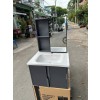 Lavabo kèm gương trọn bộ -Tủ lavabo kèm gương hộp 60 cm x 47 cm
