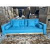 Sofa băng xuất khẩu bọc vải dài 1m9 kèm 2 gối trang trí