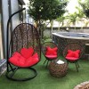 Bộ bàn ghế sân vườn + xích đu NAVICOM