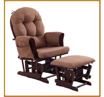 Ghế lắc thư giãn Rocking chair Juno Sofa màu nâu