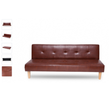 Sofa giường Kalloni BNS/2017A 170 x 86 x 75 cm (Nâu bóng)