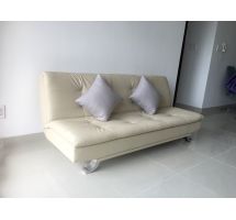 Sofa giường Juno Sofa Criba 1m8 x 1m1 (kem)