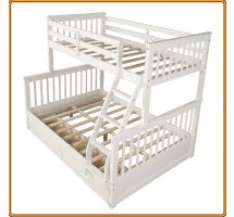 Tundo bunk bed with 2 drawers 1m/1m4 of your choice