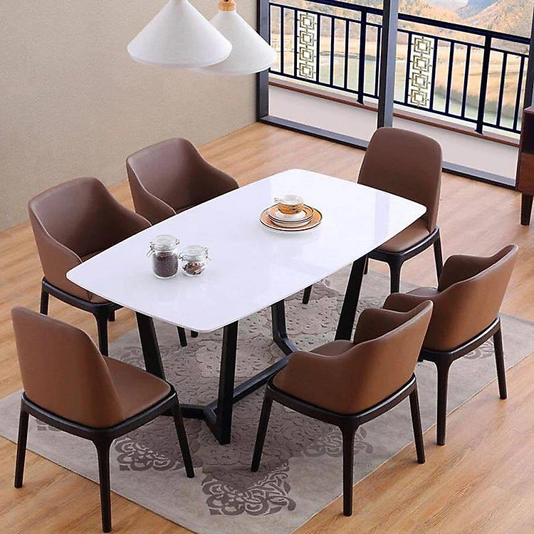 Bộ Bàn Ăn Mặt Đá 6 Ghế Giá Rẻ HCM- Biên Hòa- Thuận An- Dĩ An- Long An-Thủ Dầu Một