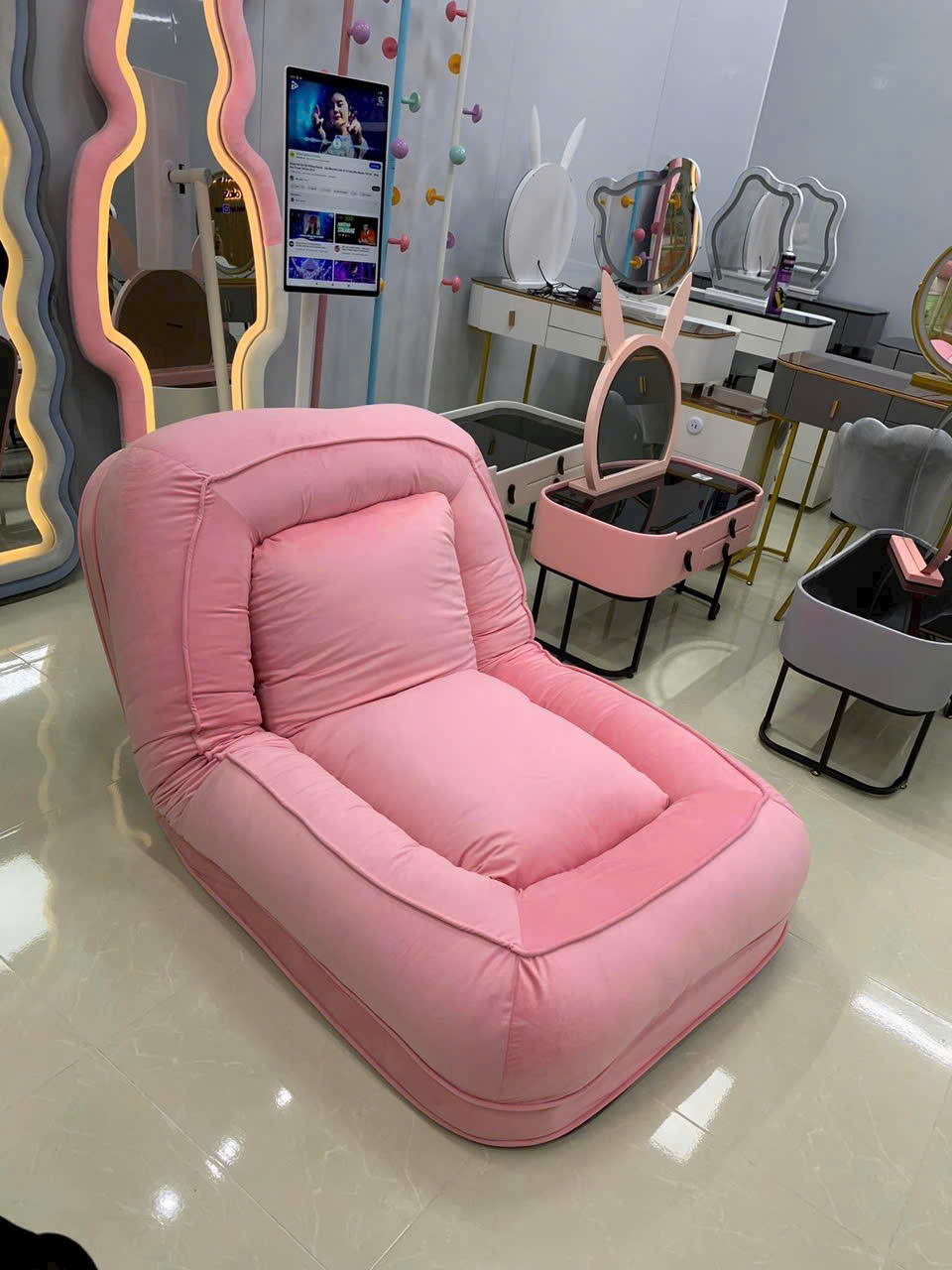 Ghế thư giãn mèo lười size lớn nằm thoải mái