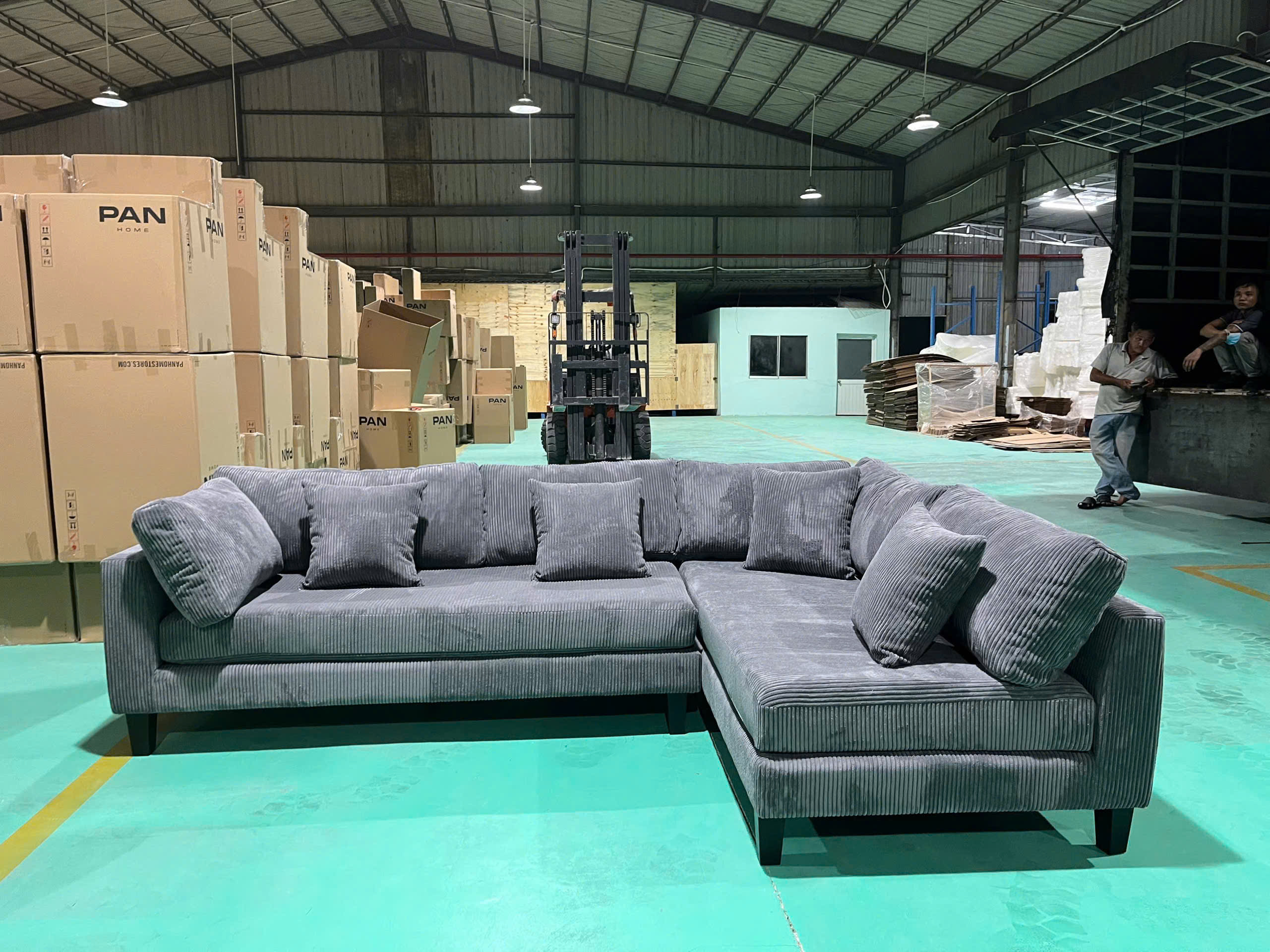 Sofa góc lớn 2m9 x 1m9 nhiều màu góc trái hoặc phải
