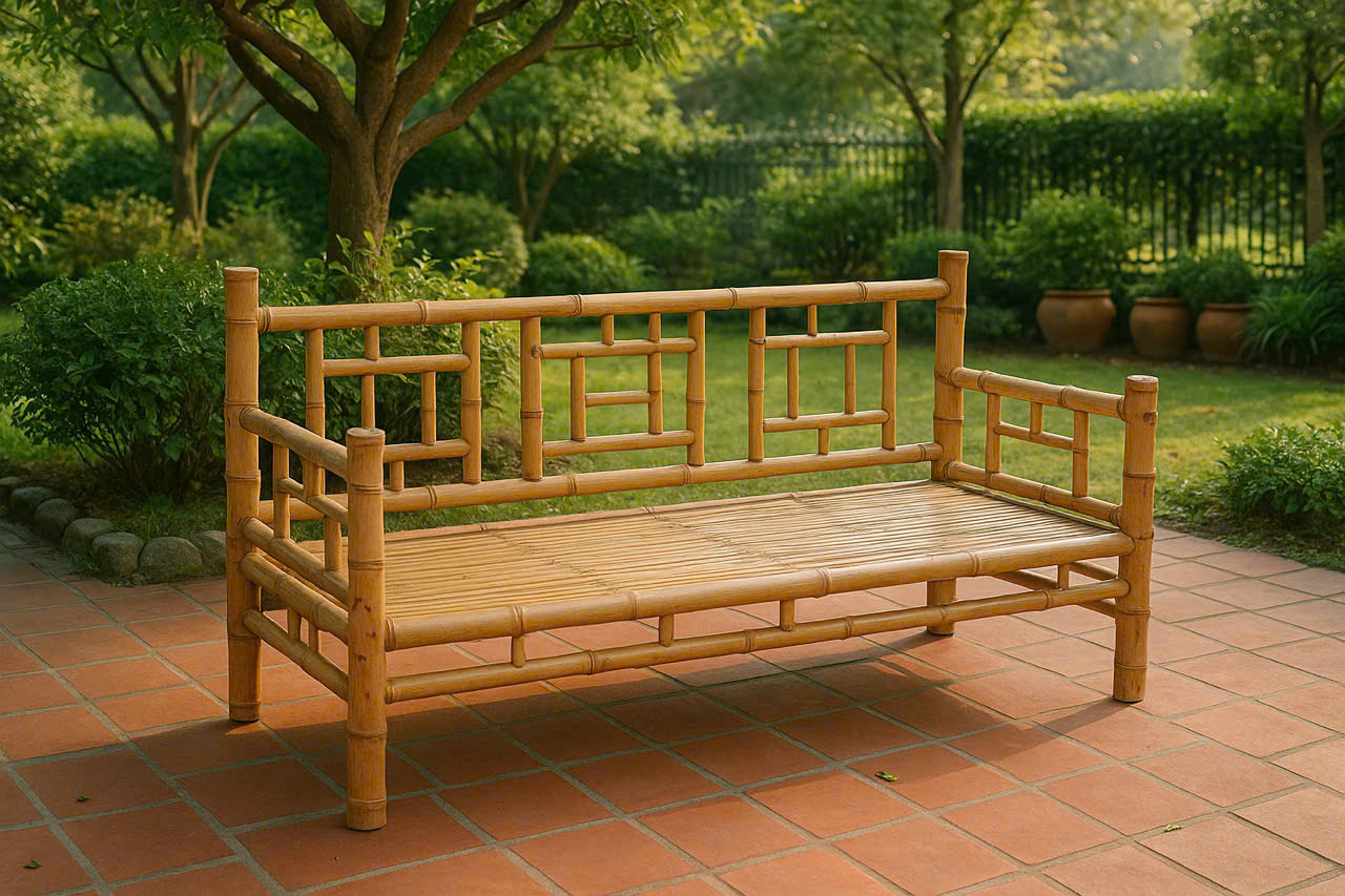 Sofa băng tre hồn việt  1m7 x 70 cm